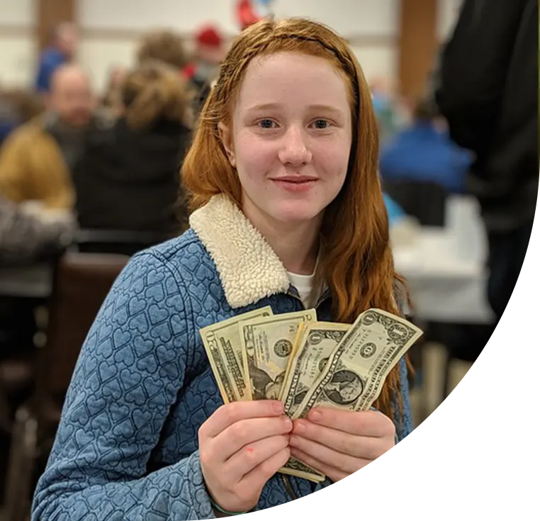 Community fundraising participant